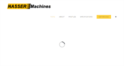 Desktop Screenshot of nassermachines.com